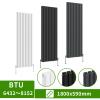 Vertical Horizontal Oval Column Designer Radiator Single Double Panel Rads