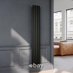 Vertical Radiator 1800 1600 Designer Flat Panel Oval Column Heating Tall Rad