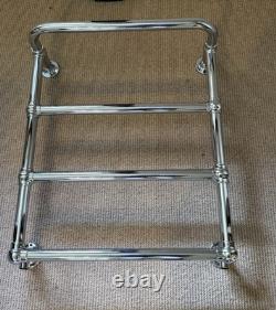 Victorian Plumbing Maine Traditional Electric Heated Towel Rail Chrome 300w
