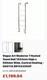 Vogue Art Moderne 7 Bar Heated Towel Rail-1543mm X 550mm, Chrome, Central Heating