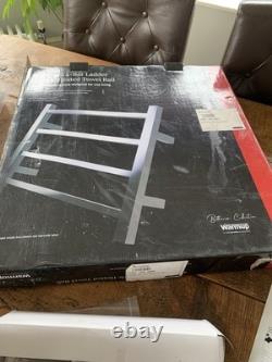 Warmup 4 Bar Chrome Electric Heated Towel Rail Hawthorn HTR- 4SQPO