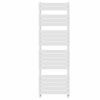 White Bathroom Flat Panel Towel Rail Designer Radiator Warmer Heating Rads