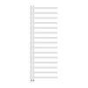 White Bathroom Heated Towel Rail Designer Radiator Ladder Warmer Heating Rads