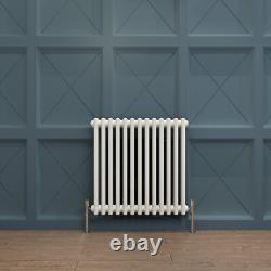 White Radiator Vertical Horizontal Traditional 2 3 Column Cast Iron Style Rads