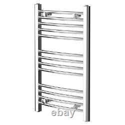 Wholesale Domestic Marco Chrome 700mm x 450mm Curved Heated Towel Rail