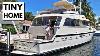 Why So Cheap 1989 Hatteras 67 Cockpit Motor Liveaboard Yacht Tour