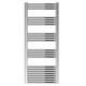 Yarnfield Straight Heated Heated Towel Rail Radiator, 502w, 600 X 1500mm, Chrome