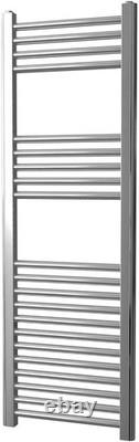 York Chrome Wifi Controlled Electric Heated Straight Towel Rails
