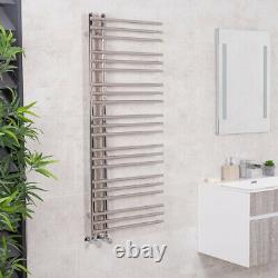 1250 X 500mm Ronde Chrome Designer Échelle De Style Torchon Chauffant Radiateur De Rail De Serviette