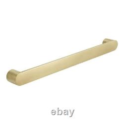 ABI Interiors Milani Porte-serviettes chauffant en laiton brossé