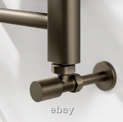Barcelone antique doré sèche-serviettes droit chauffant 1200x500 mm