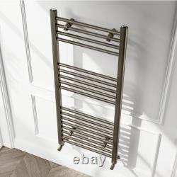 Barcelone antique doré sèche-serviettes droit chauffant 1200x500 mm