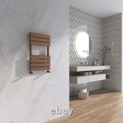 Barre de serviette à panneau plat radiateur en bronze chauffage de salle de bain G-Rad toutes tailles