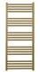 Barre De Serviette Chauffante Crosswater Mpro 480 X 1140 Mm Effet Laiton Brossé Doré