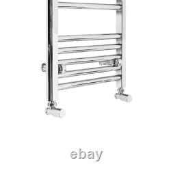 Barre de serviette chauffante droite Radiateur échelle de salle de bain Chrome 1600x400mm UK Barre de serviette chauffante droite Radiateur échelle de salle de bain Chrome 1600x400mm UK