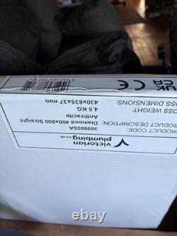 Barre de serviette chauffante droite (incl. vannes + kit de chauffage électrique)