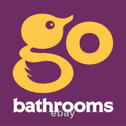 Barre de serviette noir mat Radiateur de salle de bain Chauffage échelle plate 3 tailles