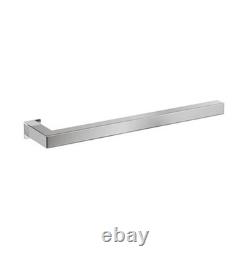 Barre sèche-serviettes chauffante simple carrée ThermoSphere Diamond, finition polie, 12 V, 500 mm
