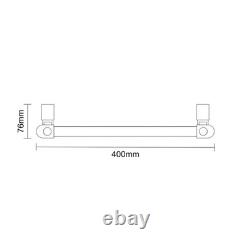 Colore Pizarro Radiateur Chauffant Droite en Laiton Brossé 1800mm x 400mm Neuf