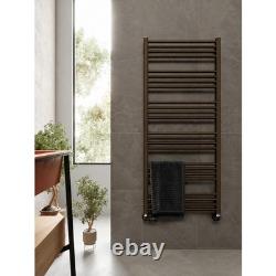 RADIATEUR SÈCHE-SERVIETTES CHAUFFANT TERMA Fiona Brun Anodisé 1380h x 600l mm