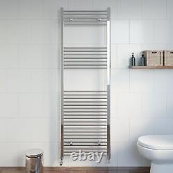 RadiLux Porte-serviettes chauffant en chrome 1800 x 600mm plat