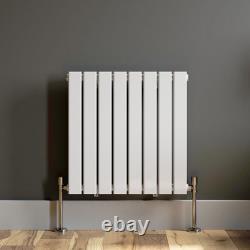 Radiateur Designer Vertical Horizontal Blanc Panneau Plat Colonne Double Rads