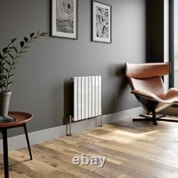 Radiateur Designer Vertical Horizontal Blanc Panneau Plat Colonne Double Rads