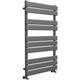 Radiateur Échelle Chauffant Serviette Designer Salle De Bain Plat Gris 1000mm Radisseur