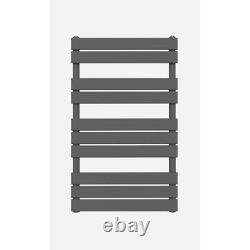 Radiateur Échelle Chauffant Serviette Designer Salle de Bain Plat Gris 1000mm Radisseur