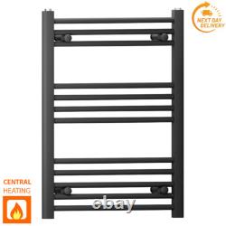 Radiateur Sèche-serviettes 550mm Largeur Noir Mat Radiateur Designer Salle de Bain