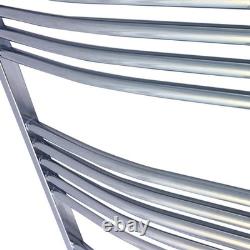 Radiateur Sèche-serviettes Chauffant Chromé COURBÉ 400mm(l) x 1000mm(h) 1422 BTUs