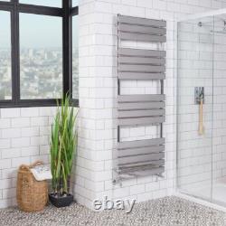 Radiateur à serviettes chauffant à panneau plat minimaliste 1600x600mm Chrome
