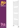 Radiateur à Serviettes Chauffant Blanc Pour Salle De Bains, échelle Droite, 3 Tailles