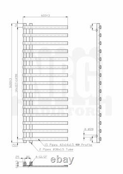 Radiateur à serviettes chauffant design, échelle de salle de bains, radiateur de chauffage central