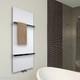 Radiateur à Serviettes Chauffant Designer Blanc De 450 Mm De Large Et 1600 Mm De Haut Pour Salle De Bain Moderne