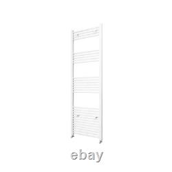 Radiateur à serviettes chauffant droit moderne blanc échelle pour salle de bains