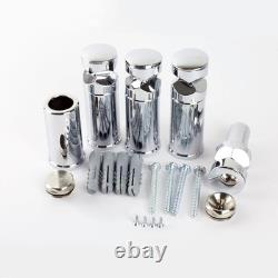 Radiateur chauffant porte-serviettes chauffant chrome DROIT 300mm(l) x 1200mm(h) 1326 BTUs