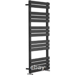 Radiateur chauffant pour serviettes design plat anthracite 1600x600mm