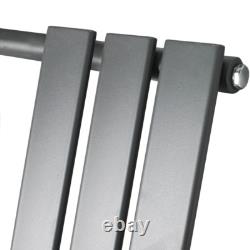 Radiateur chauffant pour serviettes design plat anthracite 1600x600mm