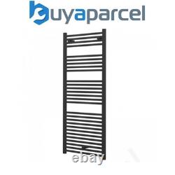 Radiateur chauffant serviette droit anthracite 1100 x 500 22mm DRail
