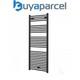 Radiateur Chauffant Serviette Droit Anthracite 1100 X 500 22mm Drail