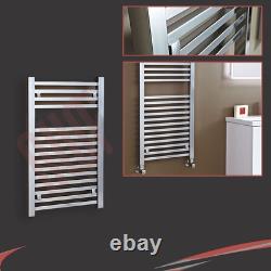 Radiateur chauffe-serviettes chromé ATLAS 500mm(l) x 800mm(h) 2192 BTUs