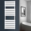 Radiateur De Salle De Bain à Panneaux Plats Chauffants De Designer Pour Serviettes, Chauffage Central Royaume-uni, Blanc