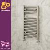 Radiateur De Salle De Bain En Nickel Brossé, Barre Porte-serviettes En Cuivre, Chauffant, 770 1200 1800