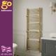 Radiateur De Salle De Bain En Or Avec Porte-serviettes Chauffant Et Crochets Moderne 1500x550mm