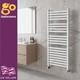 Radiateur De Salle De Bain Moderne &agrave; Serviettes Chauffant Double Couche Blanc H1200 X L500