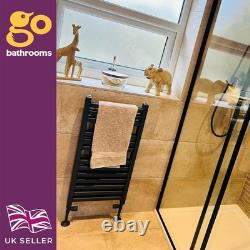 Radiateur de serviette chauffant double couche gris H800 x L400 pour salle de bain moderne Radiateur de serviette chauffant double couche gris H800 x L400 pour salle de bain moderne