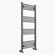 Radiateur De Serviette Noir Droit Chauffant Pour Salle De Bain