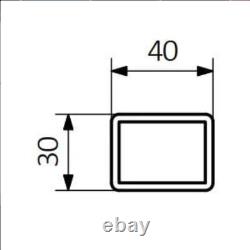 Radiateur de serviettes chauffant Terma Easy Matt Noir 960 x 200mm
