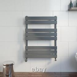 Radiateur de serviettes chauffant à panneau plat DuraTherm Anthracite 800 x 600mm